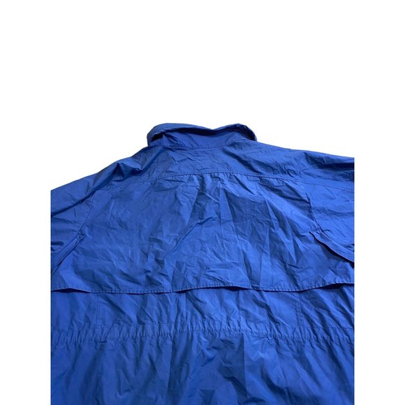 Vintage Ralph Lauren Windbreaker Jacket Blue Zip Up Coat - Picture 5 of 7